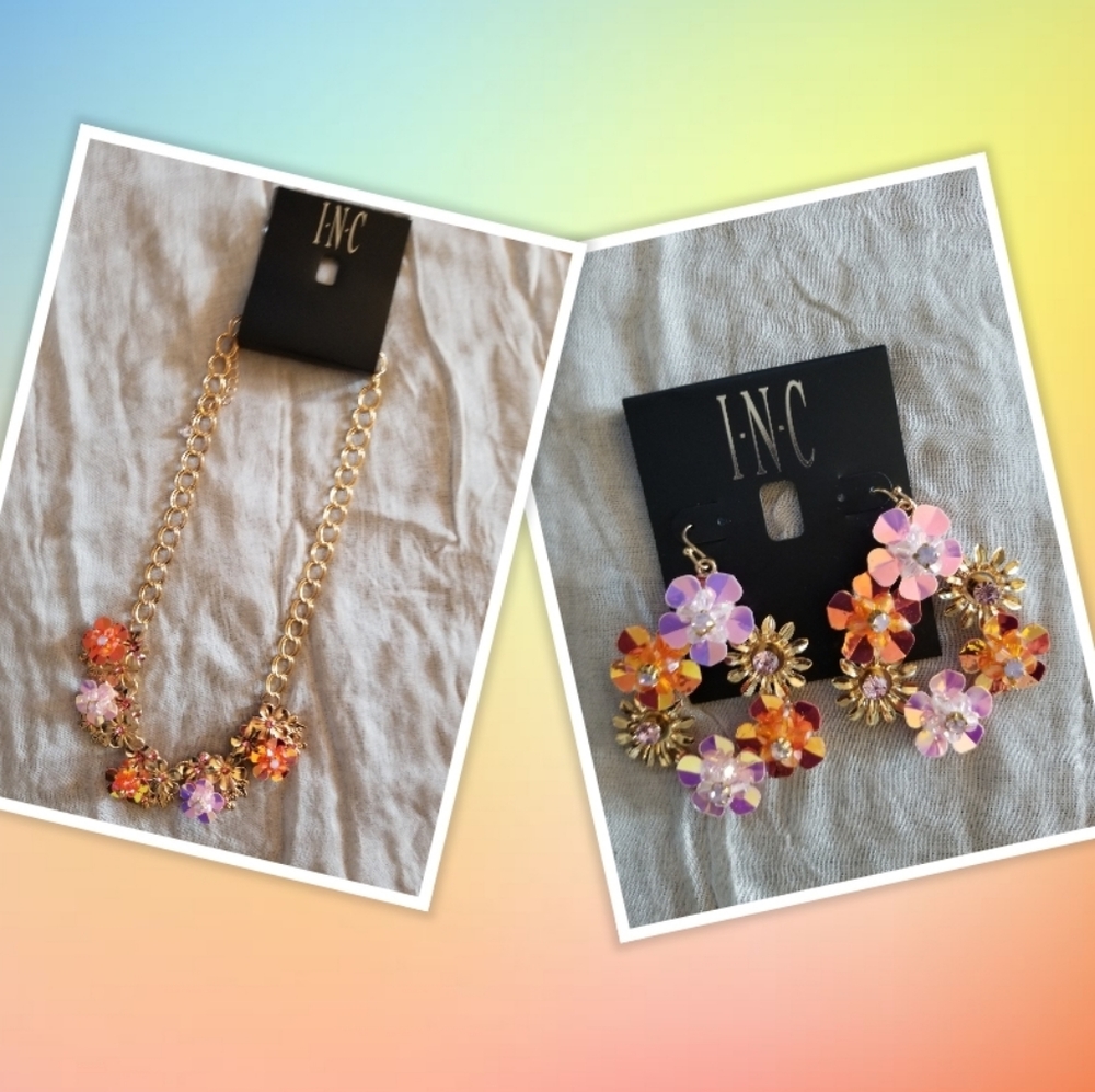Matching Necklace and Earring Bundle